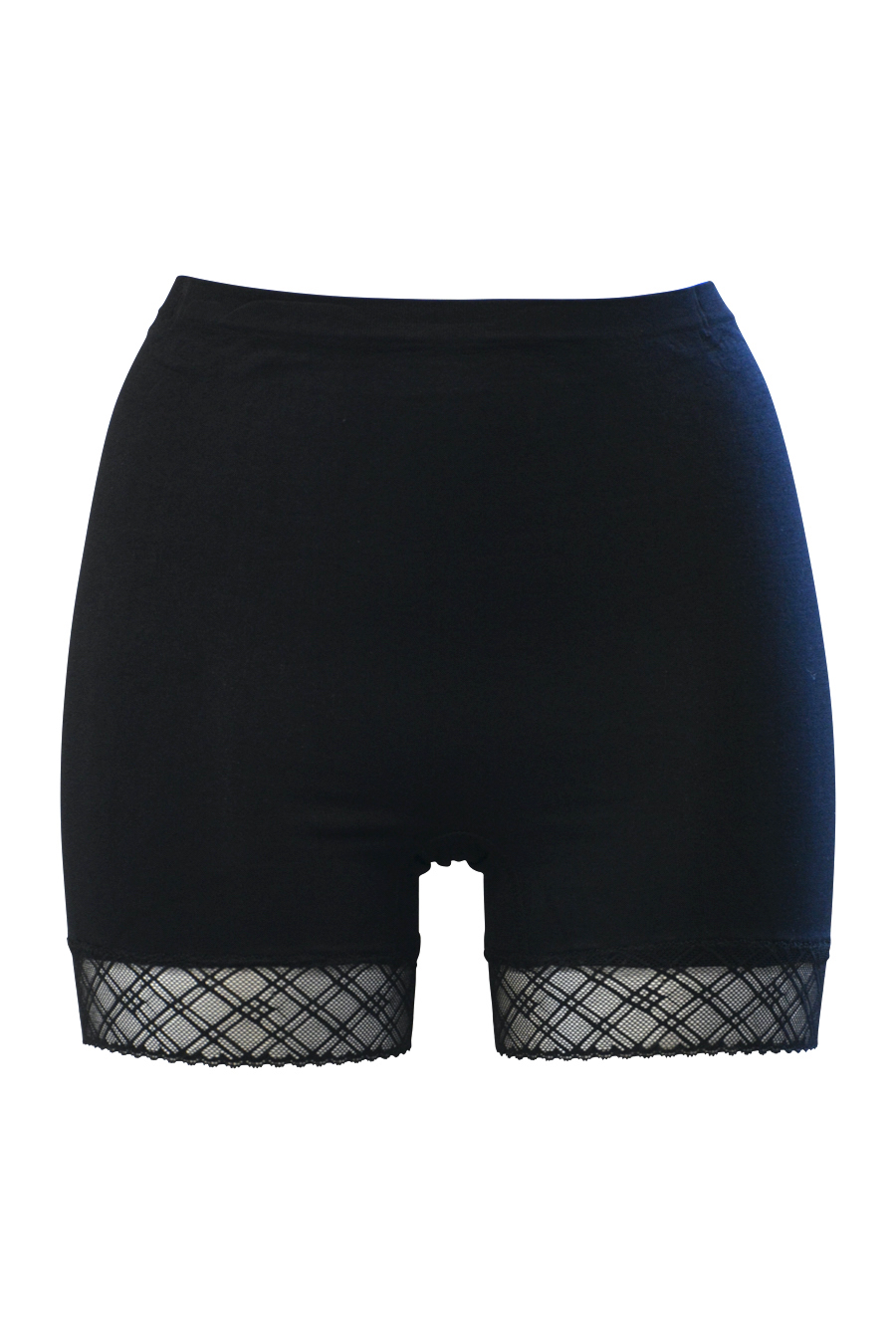 Shapande shorts med detalj av spets - Make Secrets